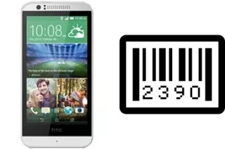 How to find the serial number on HTC Desire 510