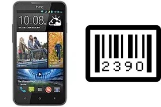 How to find the serial number on HTC Desire 516