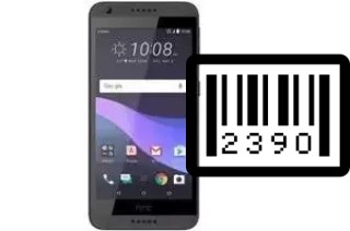 How to find the serial number on HTC Desire 555