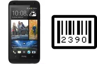 How to find the serial number on HTC Desire 601