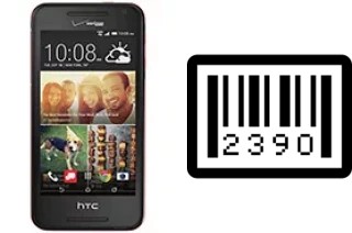 How to find the serial number on HTC Desire 612