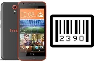 How to find the serial number on HTC Desire 620G