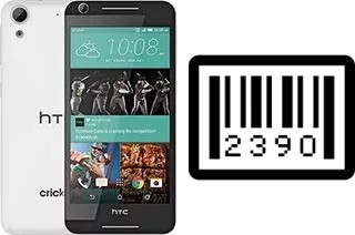 How to find the serial number on HTC Desire 625