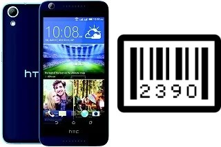 How to find the serial number on HTC Desire 626G+