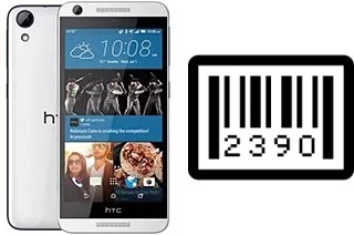 How to find the serial number on HTC Desire 626s