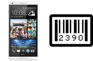 How to find the serial number on HTC Desire 816