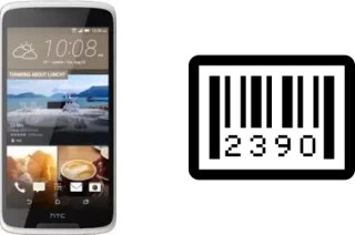 How to find the serial number on HTC Desire 828