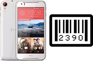 How to find the serial number on HTC Desire 830