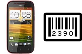 How to find the serial number on HTC Desire P