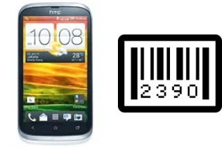 How to find the serial number on HTC Desire V