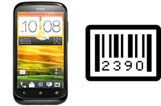 How to find the serial number on HTC Desire X