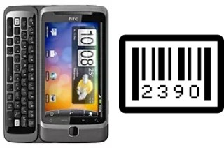 How to find the serial number on HTC Desire Z