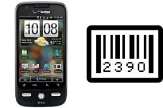 How to find the serial number on HTC DROID ERIS