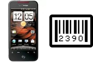 How to find the serial number on HTC Droid Incredible