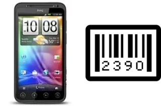 How to find the serial number on HTC EVO 3D