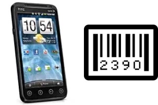 How to find the serial number on HTC EVO 3D CDMA