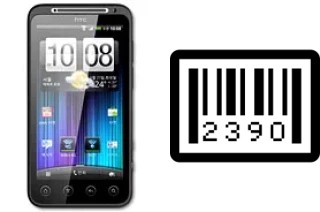 How to find the serial number on HTC Evo 4G+