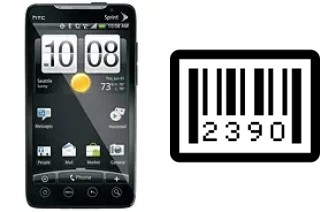 How to find the serial number on HTC Evo 4G