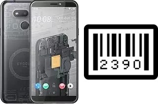 How to find the serial number on HTC Exodus 1s