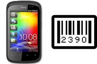 How to find the serial number on HTC Explorer