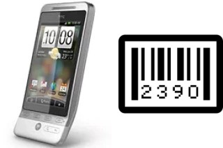 How to find the serial number on HTC Hero