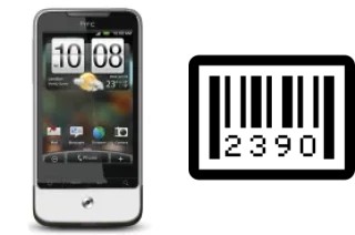 How to find the serial number on HTC Legend