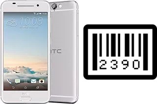 How to find the serial number on HTC One A9