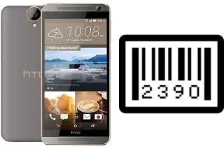 How to find the serial number on HTC One E9+