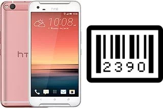 How to find the serial number on HTC One X9