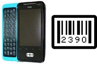 How to find the serial number on HTC Paradise