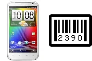 How to find the serial number on HTC Sensation XL