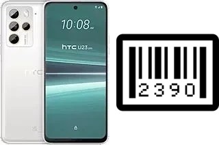 How to find the serial number on HTC U23 Pro