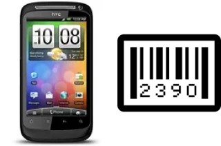 How to find the serial number on HTC Desire S