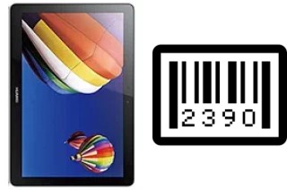 How to find the serial number on Huawei MediaPad 10 Link+