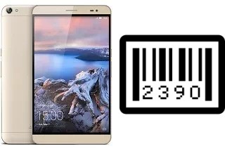 How to find the serial number on Huawei MediaPad X2