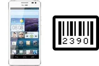 How to find the serial number on Huawei Ascend D2