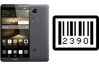 How to find the serial number on Huawei Ascend Mate7