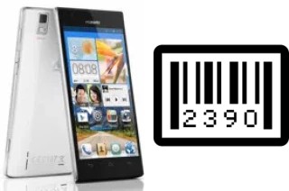 How to find the serial number on Huawei Ascend P2