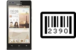 How to find the serial number on Huawei Ascend P7 mini