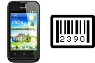 How to find the serial number on Huawei Ascend Y210D