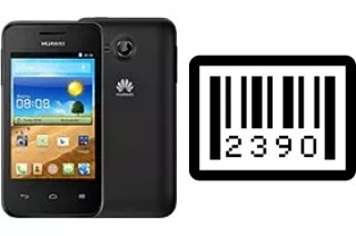 How to find the serial number on Huawei Ascend Y221