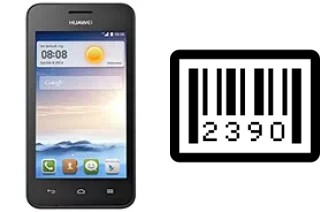 How to find the serial number on Huawei Ascend Y330