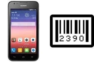 How to find the serial number on Huawei Ascend Y550