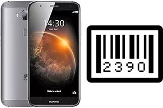 How to find the serial number on Huawei G7 Plus