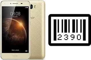 How to find the serial number on Huawei Honor 5A