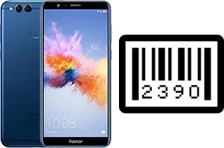 How to find the serial number on Huawei Honor 7X