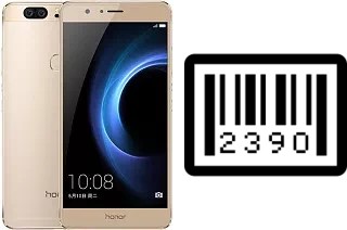 How to find the serial number on Huawei Honor V8