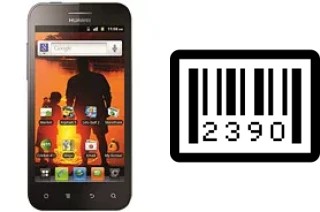 How to find the serial number on Huawei M886 Mercury