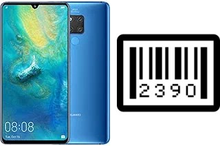 How to find the serial number on Huawei Mate 20 X