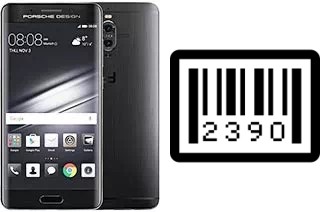 How to find the serial number on Huawei Mate 9 Porsche Design